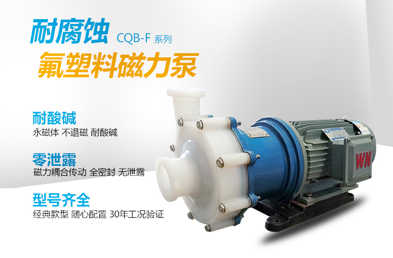 氟塑料磁力泵說明